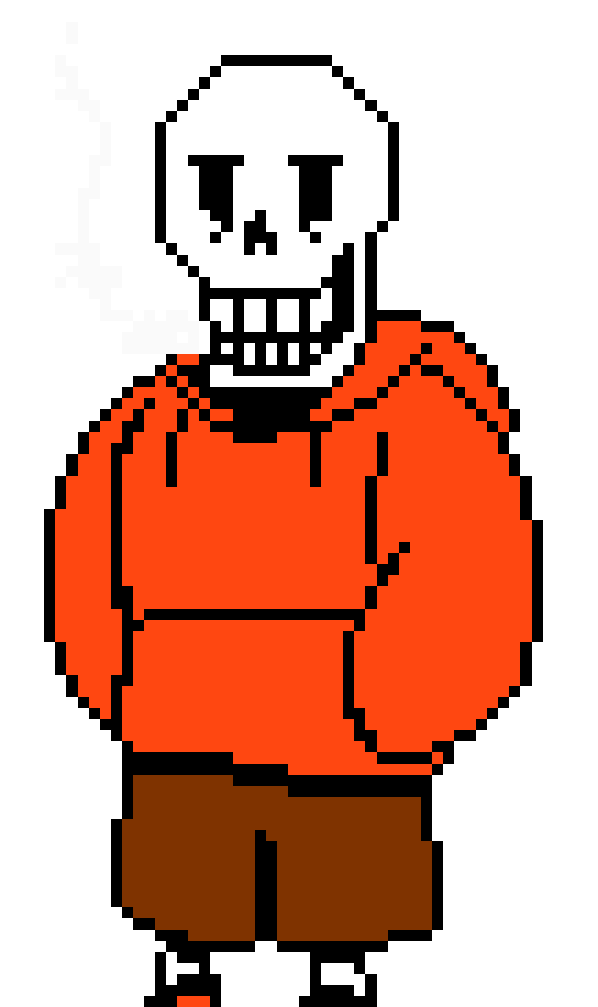 [1e45ef] Underswap Papyrus Sprite 