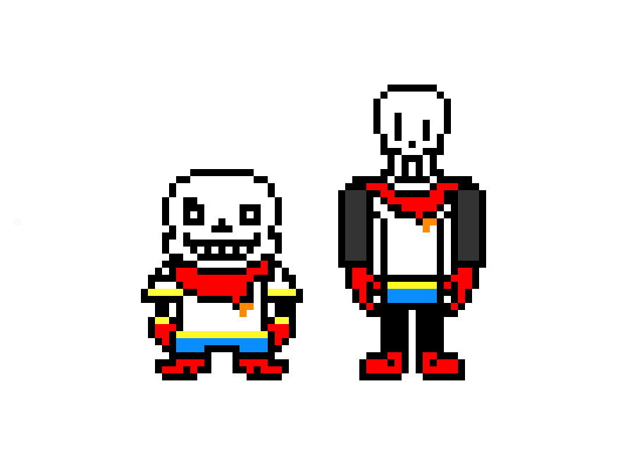 [79493b] PapyrusTale sans and papyrus