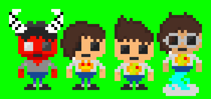 [9664c4] Flare,Plasma,Techno,and Zac