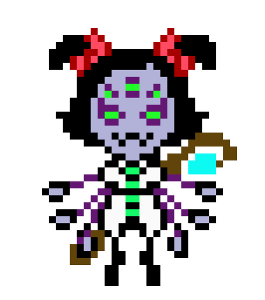 [a8cb67] Undertale Sprite Muffet