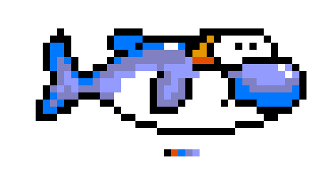 [9fa88c] Dolphin (updated color slightly) - Spectral