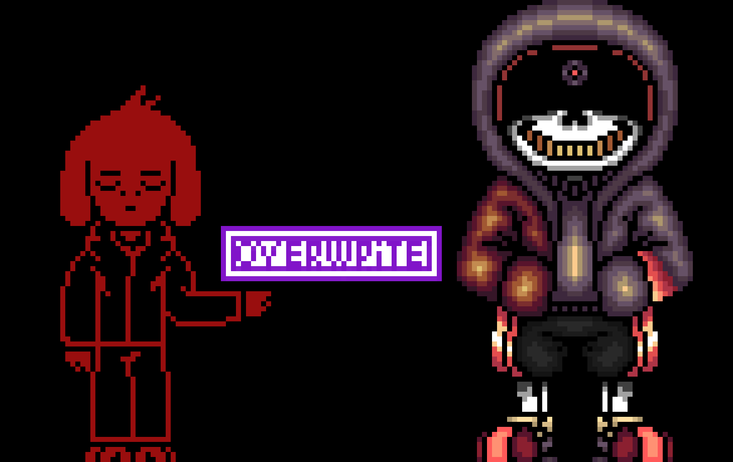 [583245] [[Yeah... He's been scaled down sprite wise because of height reasons... But character wise he'd still be taller...]]