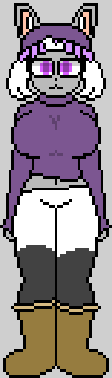 [018562] Yeah... This sprite seems a bit scuffed... Her face just doesn't look cute and, yeah, I need help with this sprite...