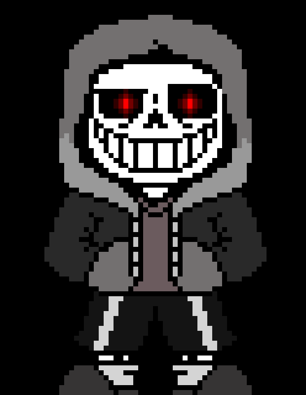 [9664c4] DD! Undertale Sans (Full insanity Confident face)