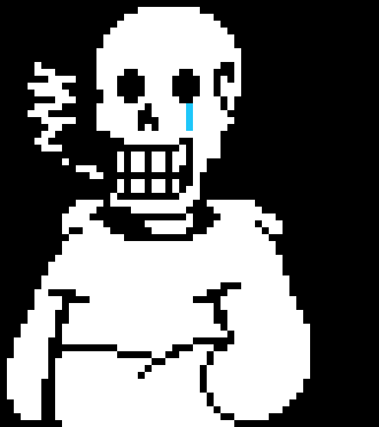 [149936] *coughs more* *strained* Shouldve saved that pun for Sans... -SWAP Pap