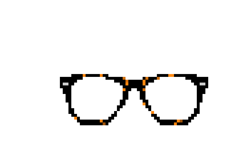 [699abd] pixel glasses