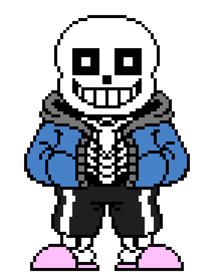 [e841a8] overworld sans battle sprite