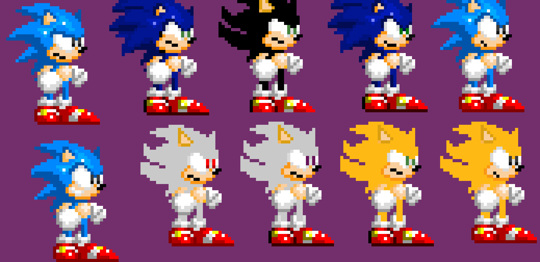 [5223d2] Modern Sonic And Classic Sonic