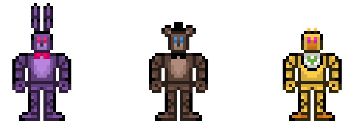 [9664c4] FNaF Mini Sprites!