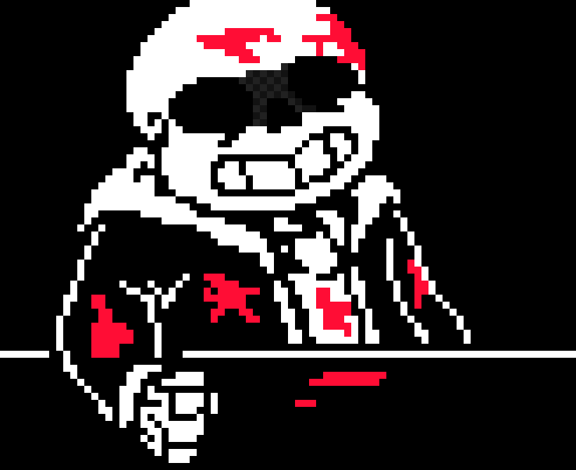 [55e4e5] -His Blood Splatters All Over Me- -Shop Keeper Sans