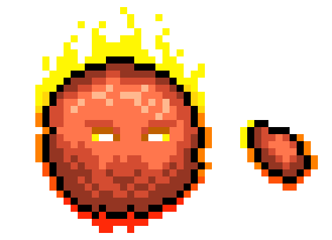 [9664c4] Terraria Minion - Hellstone Head