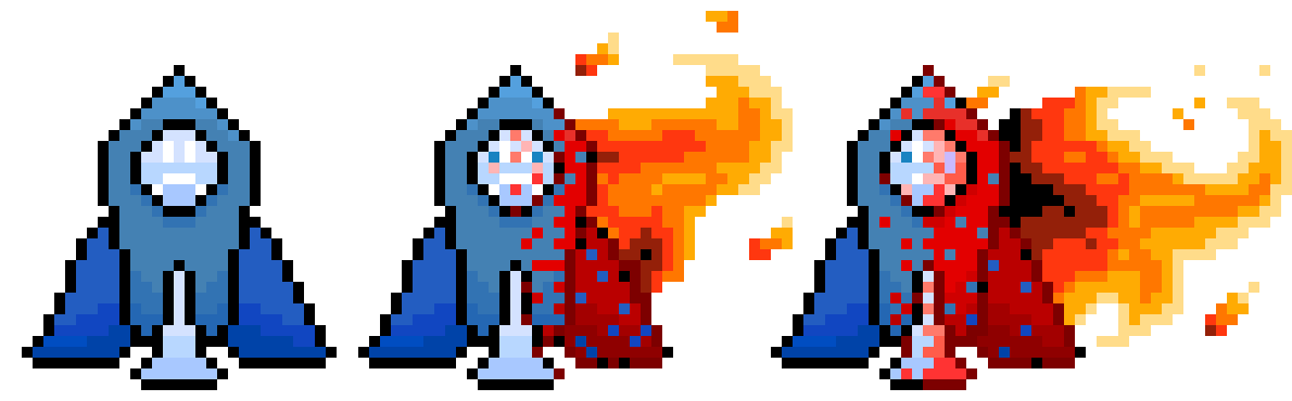 [14c70c] death of Rocket ship pt 1