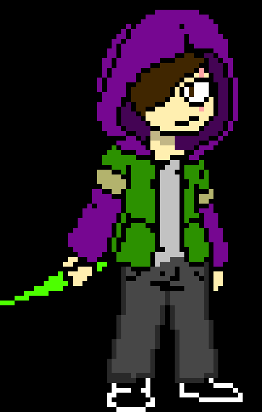 [39b34f] only one....-does finger gun at them- bang...-hyperblaster fires from behind outline-