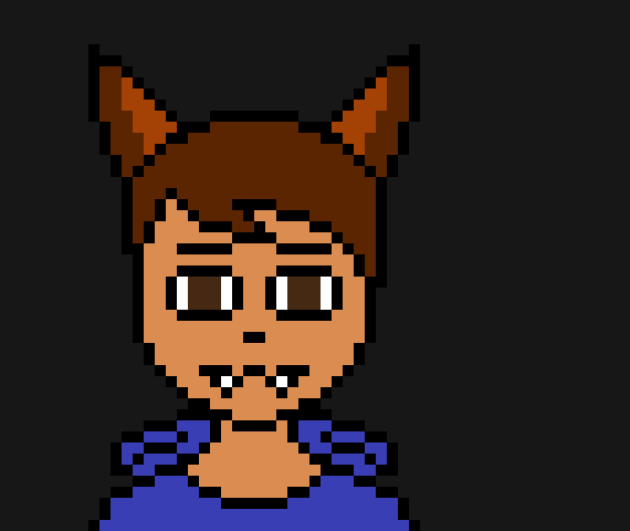 [4fbda4] sits on the same bench as lynx and looks at them*oh hey