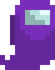 [1a18a3] Purple Ghost [Among Us] (LunaSilverPelt