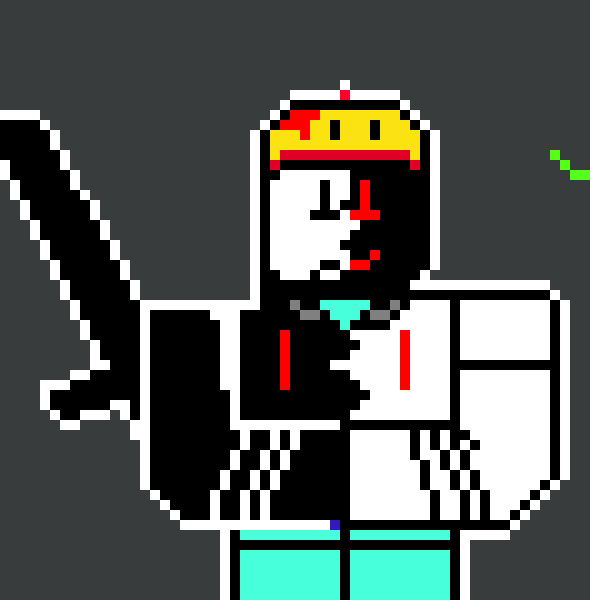 [1d49ac] tis i among jus in this sprite i made