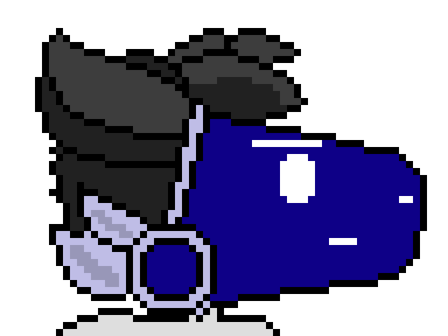 [0b51d0] "..I guess there aren't many around here, huh?"