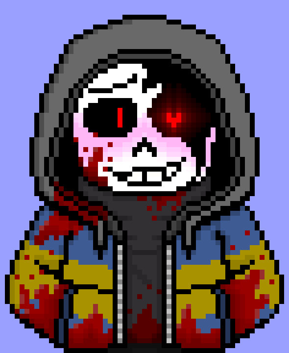 [752b4c] *he had a different reaction to zane, however. he excitedly gripped the knife when zane started to approach*