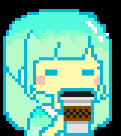 [2b1b2e] "Thanks! :>" ~+Her hair would become normal colored due to being more relaxed+~