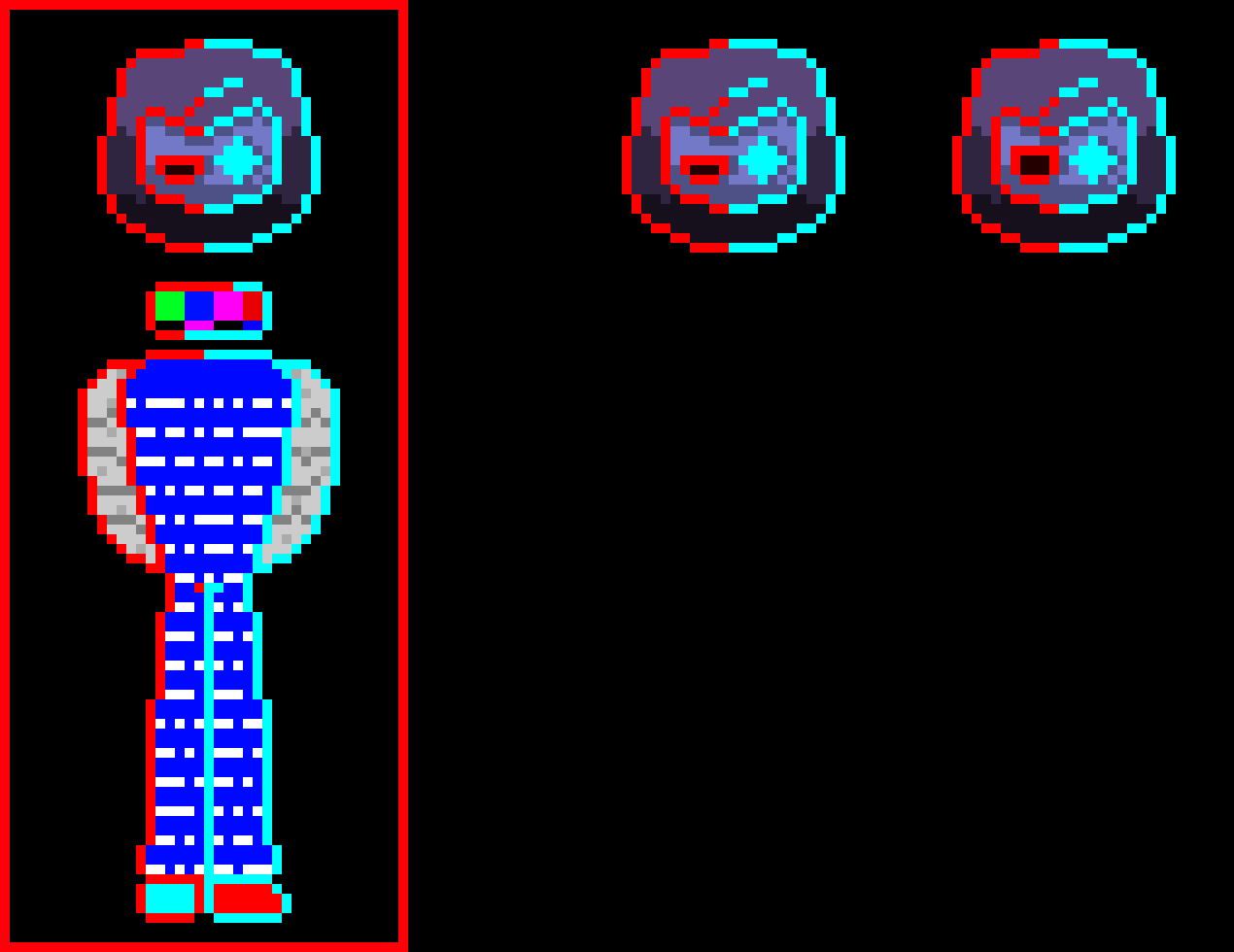 [17d6d3] i only got 2 sprites for @N0M...