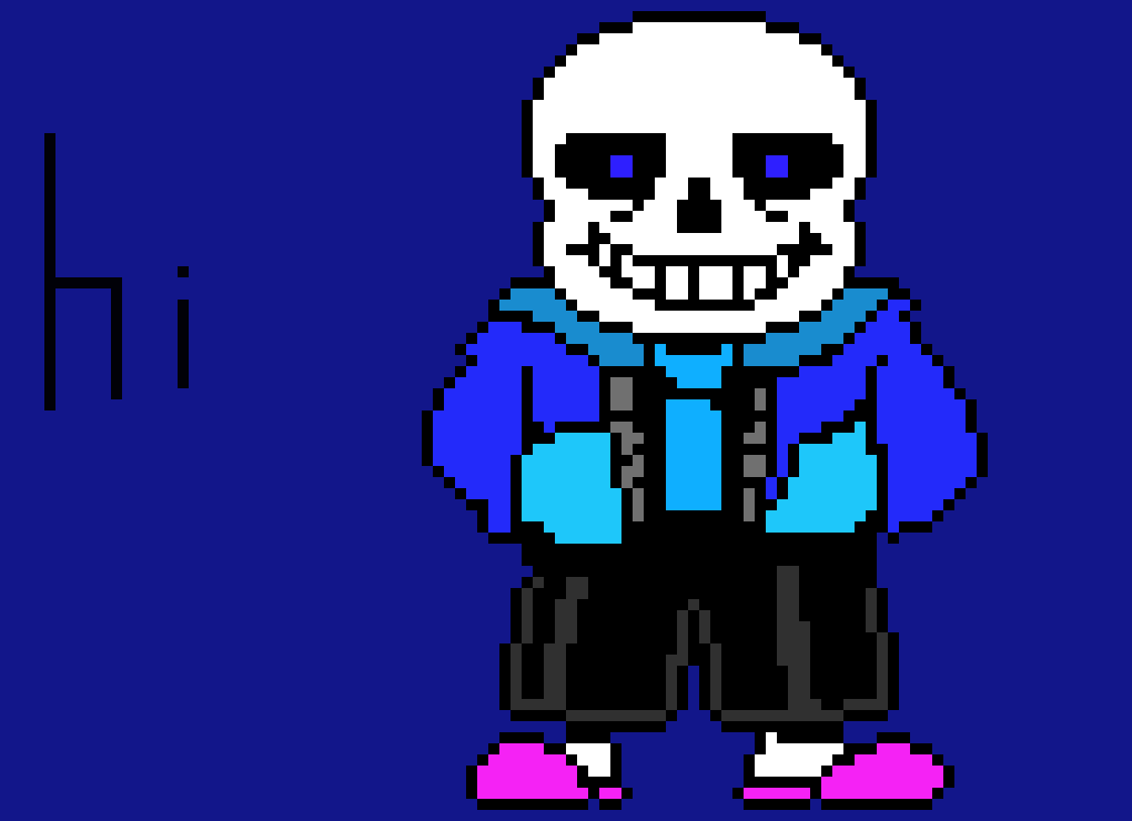 [4bb1ed] hi - dark Sans