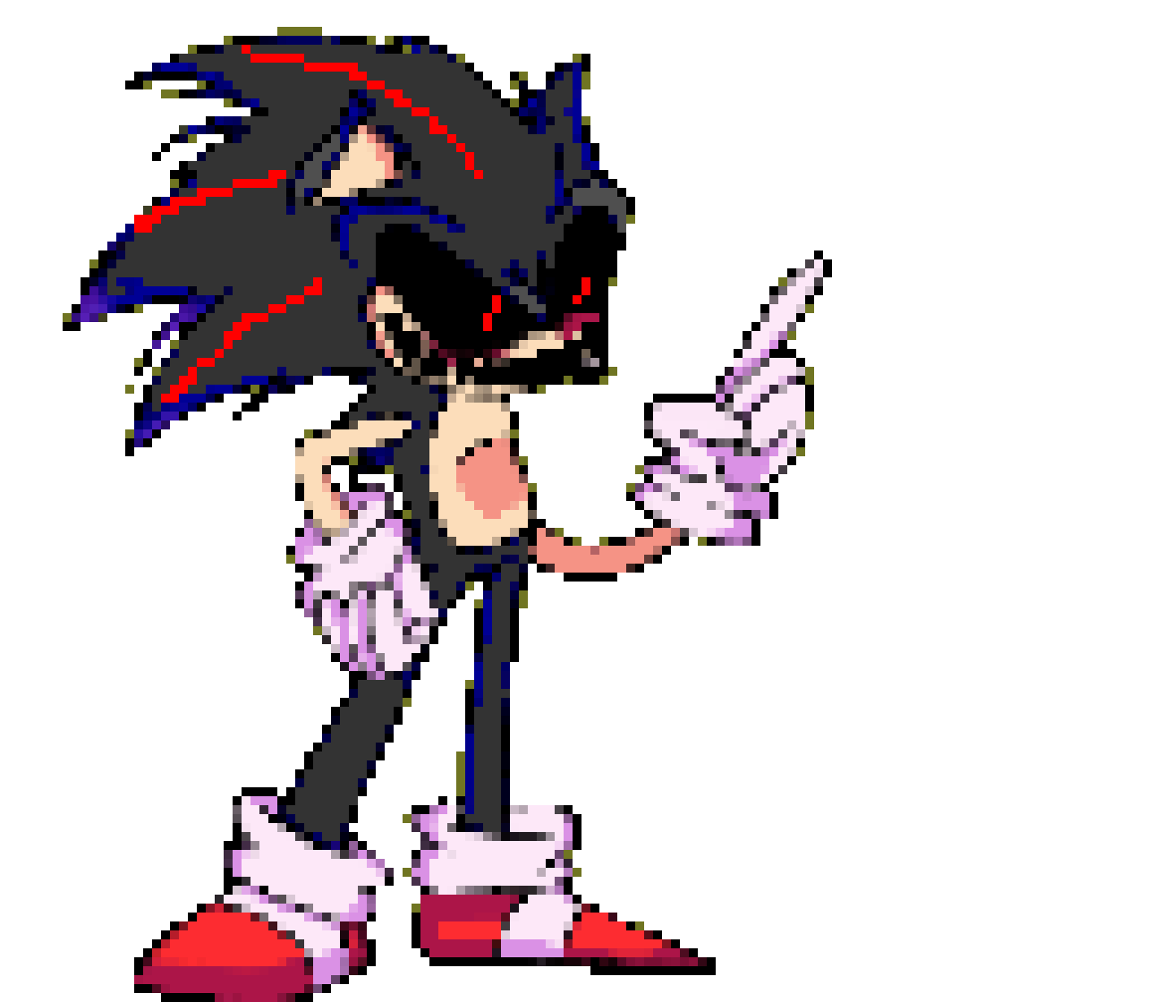 [9770f2] *shows up behind shedoow* BOO! - the same person as before, just shadow-ified...