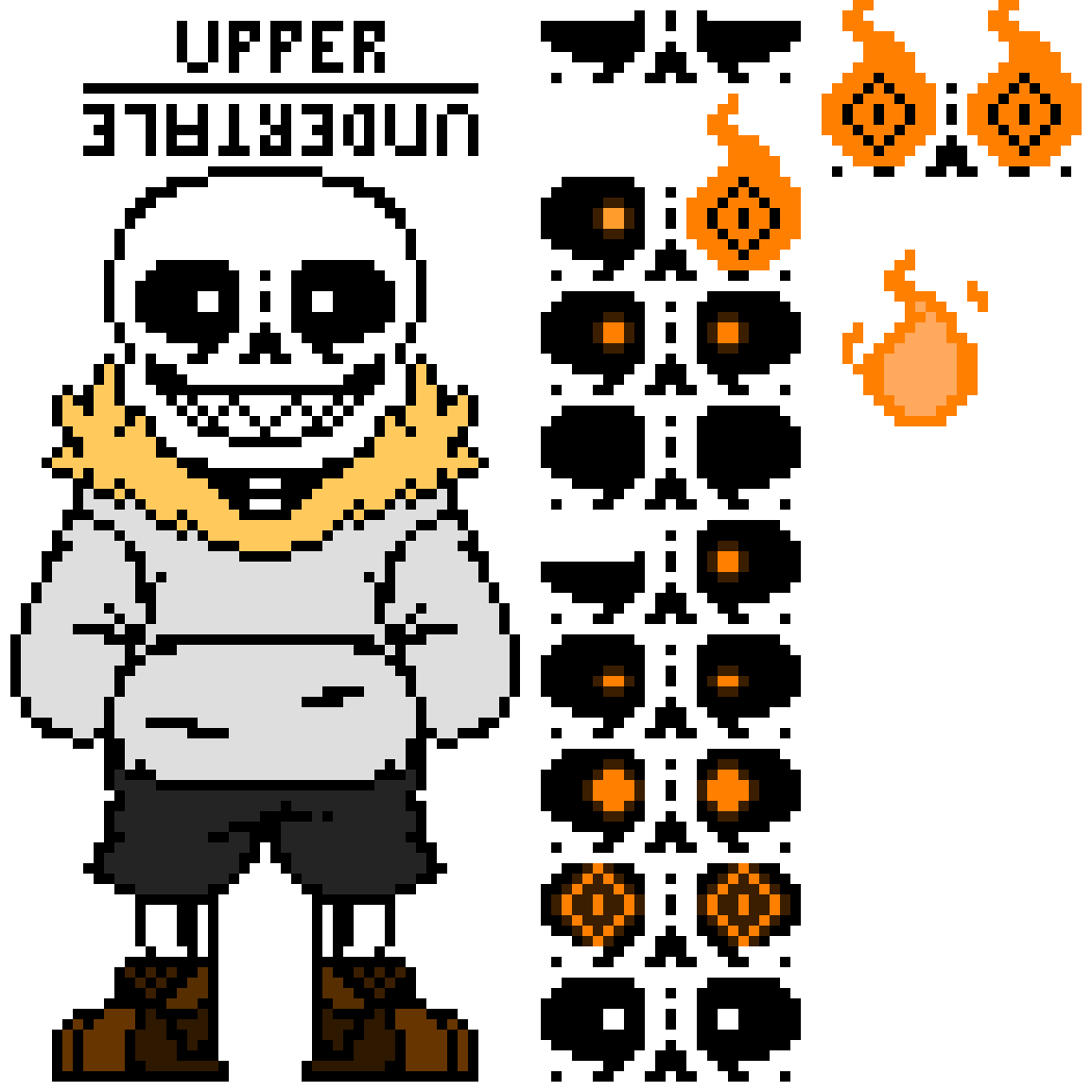 [d51f14] Upper Undertale sans