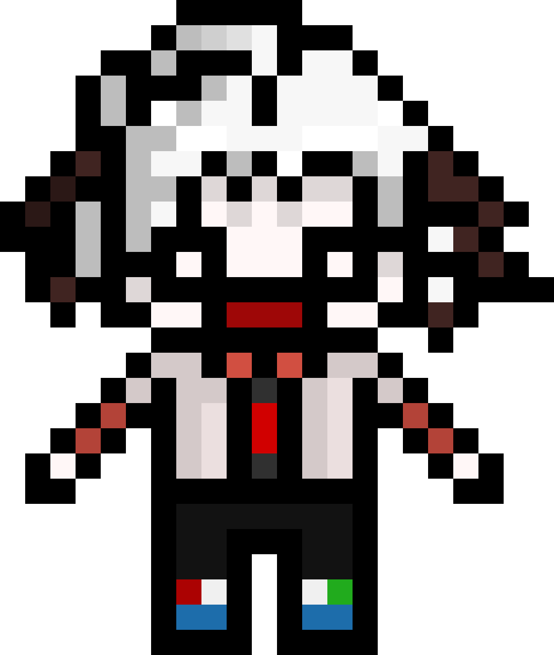 [feab6f] danganronpa pixel sprite base