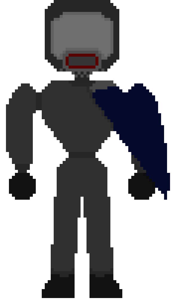 [25d002] *He gets closer to the Fire,Warming up* Hm... *He Wipes off his Helmet*