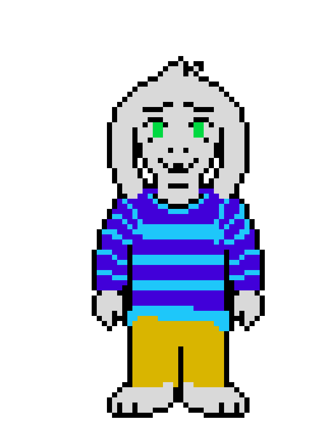 [edf428] asriel cor diferente