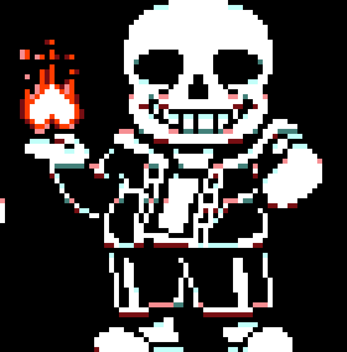 [6a27ef] GAH! *id take noticeable dammage andd the wall i was swiped into would shatter*- Determined sans