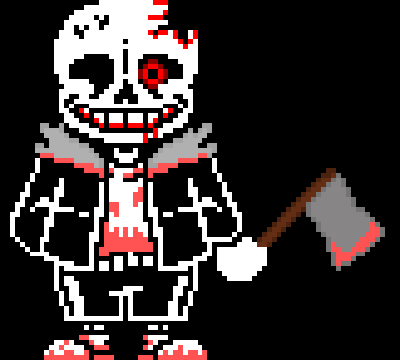 [6bfce9] Horror Last Breath Sans Phase 2 Sprite