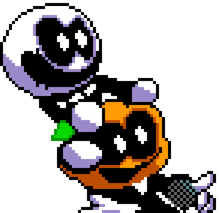 [41e661] -they start singing ballistic retro specter with their voice- ) -Skid & Pump