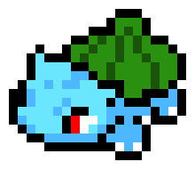 [9664c4] Bulbasaur Pixel