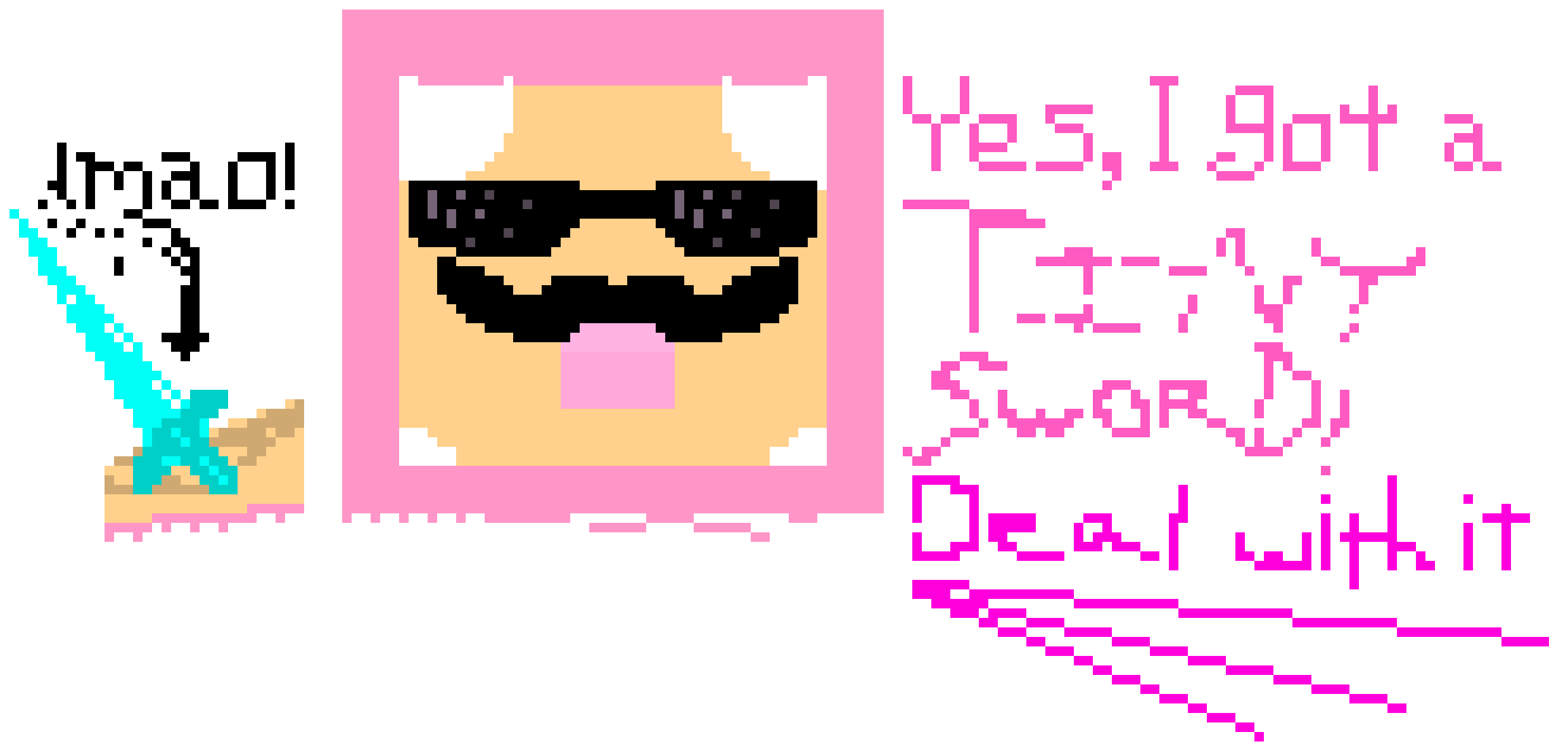 [9664c4] Pink Sheep Meme #1