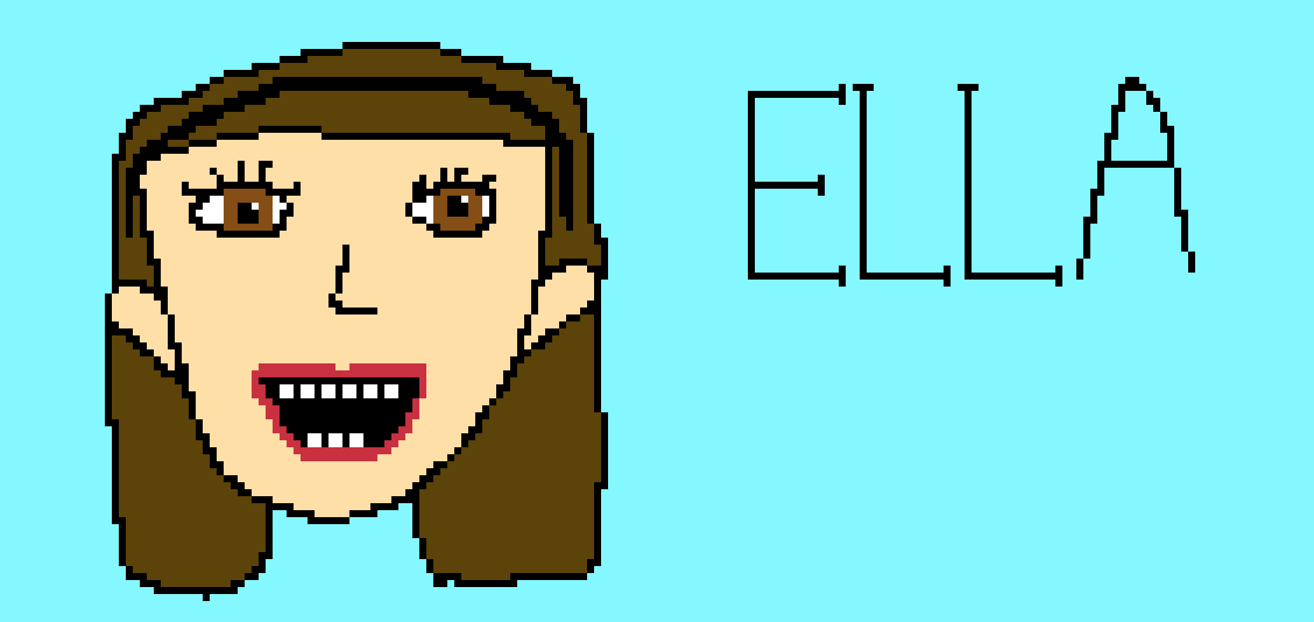 [15961f] Ella Pixel Art