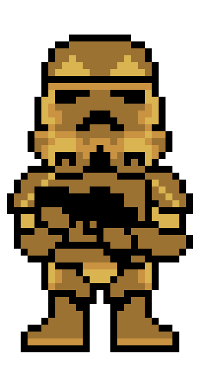 [a01093] Orange Trooper