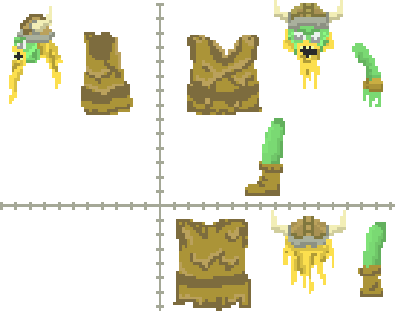 [9664c4] viking sprite sheet