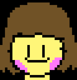 [a82578] *the toy knife bounces off of chara like the peice of plastic it is*-ComicSanz