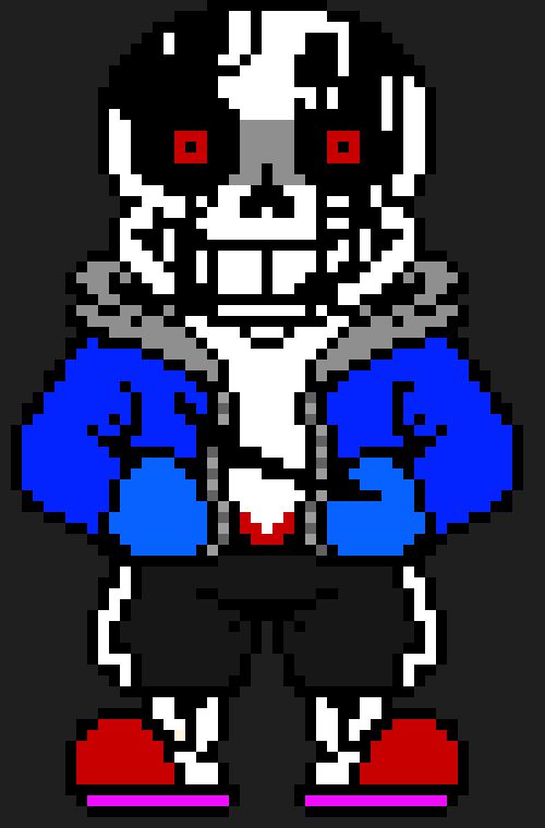 [2ccbeb] sans ATK 9905 DEF NO HP 0.00001 he's also bored - A DST