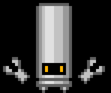 [5101cd] if i were to make a slime-boss, what would it be? (redraw, OC) coose 1 of the following: King slime/Corrupt king slime/Crimson king slime/Blobulord (gungeon)