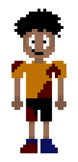 [25d002] *After a while, he gets up, gripping the hilt of the item he was holding*