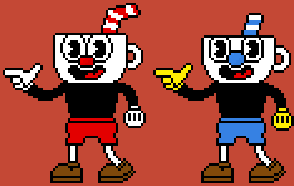 [9664c4] Cuphead And Mugman