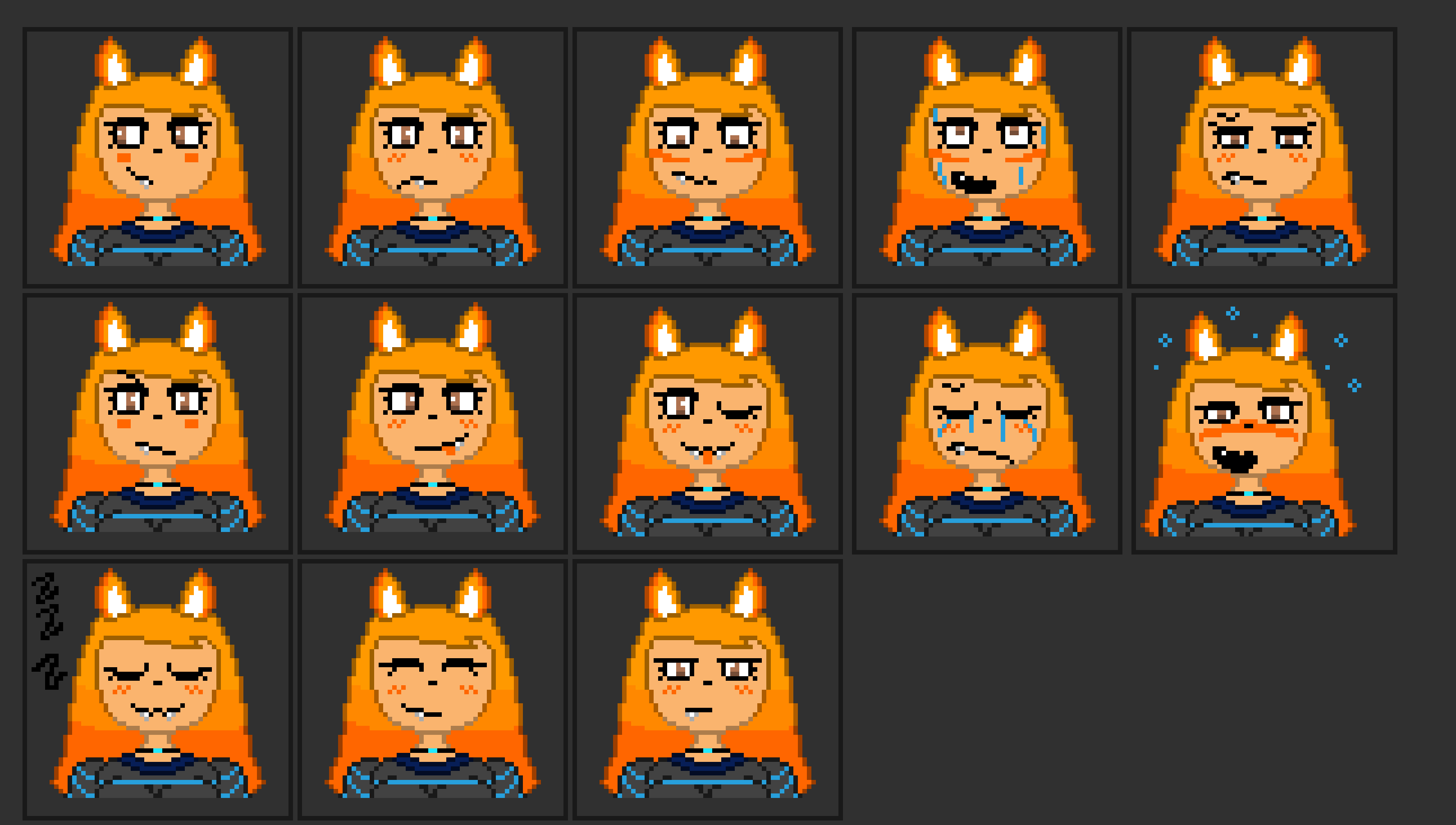 [4fbda4] i have 13 faces and i need 2 more to finish the 3rd row... you have any ideas- Evan