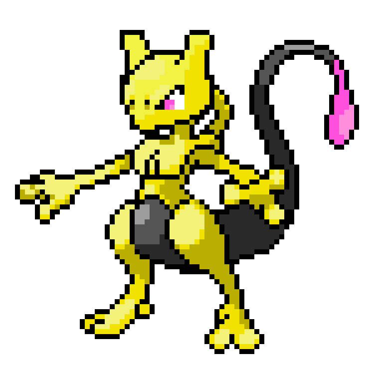 [9664c4] Pencil Mewtwo