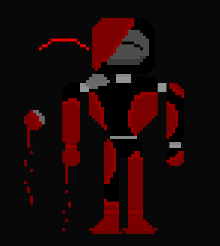 [25d002] *He sits in a bar,In the middle of the desert,Clearly sweating from the heat,Although the ACs on Max.*