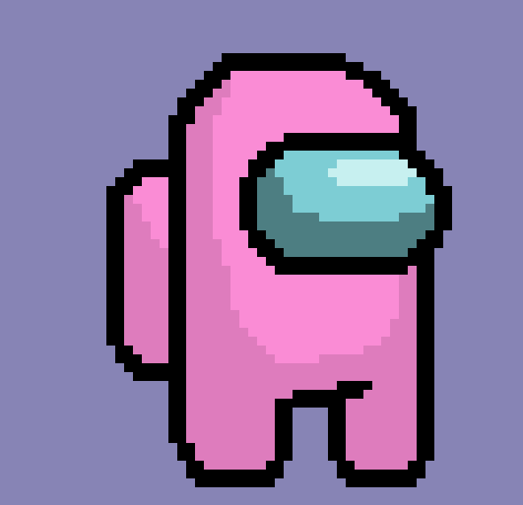 [4737ac] AMONG US pink