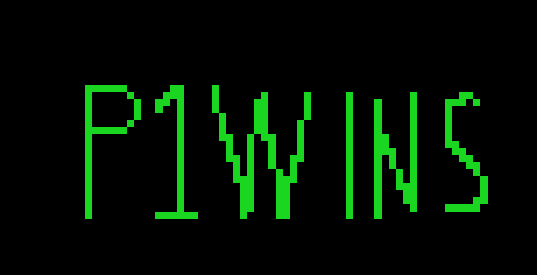 [2c93f7] Player 1 Wins