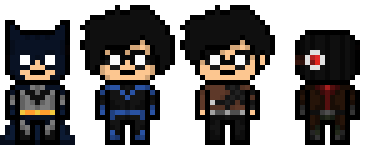 [fec244] danganronpa pixel sprite base