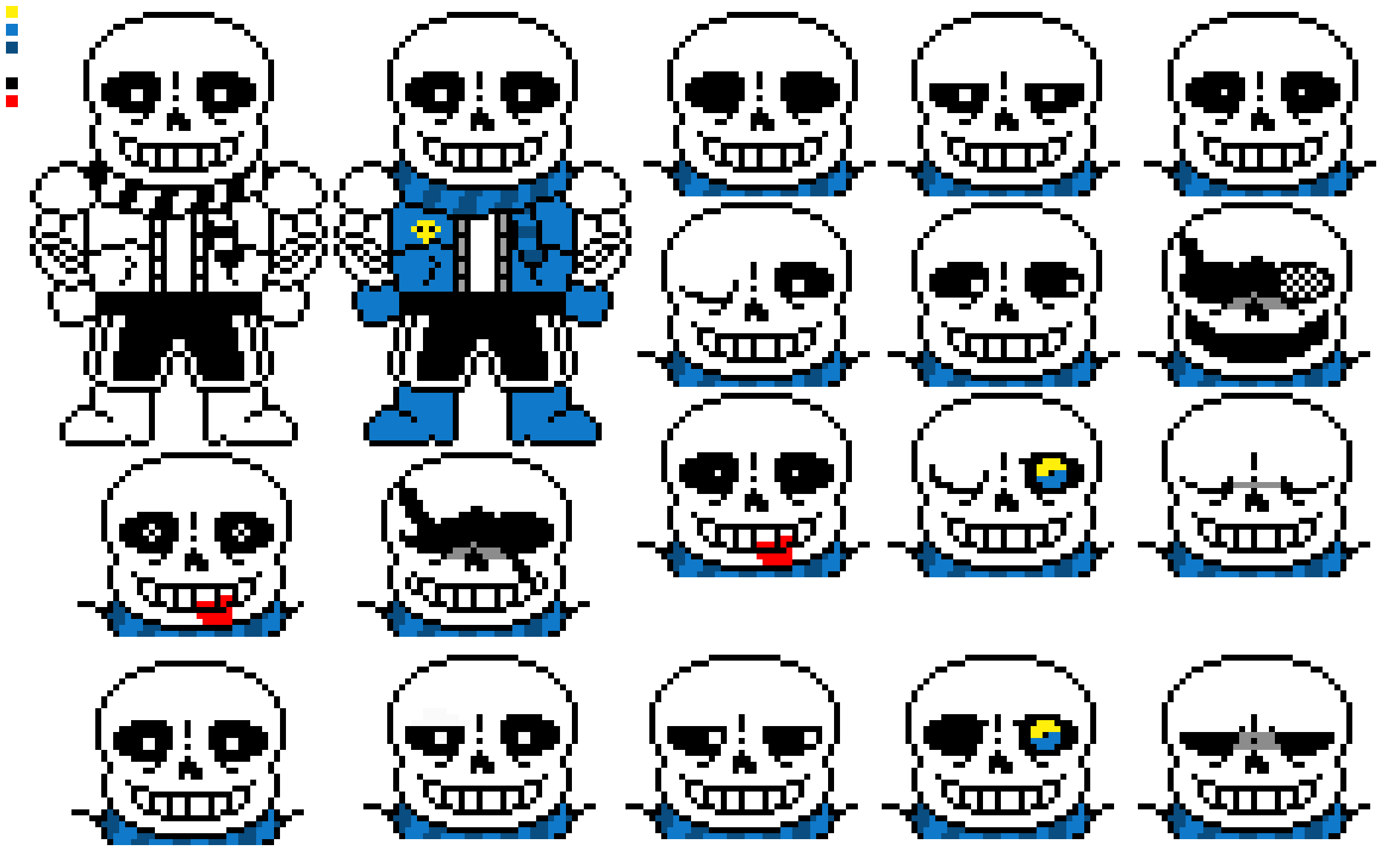 [e0d4e3] LLS!InvertedFate OFFICIAL Spritesheet - *sans.